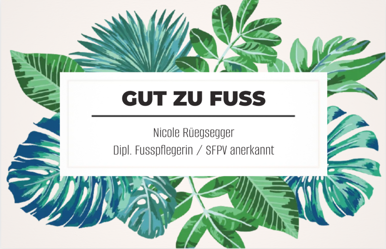 Gut zu Fuss Logo